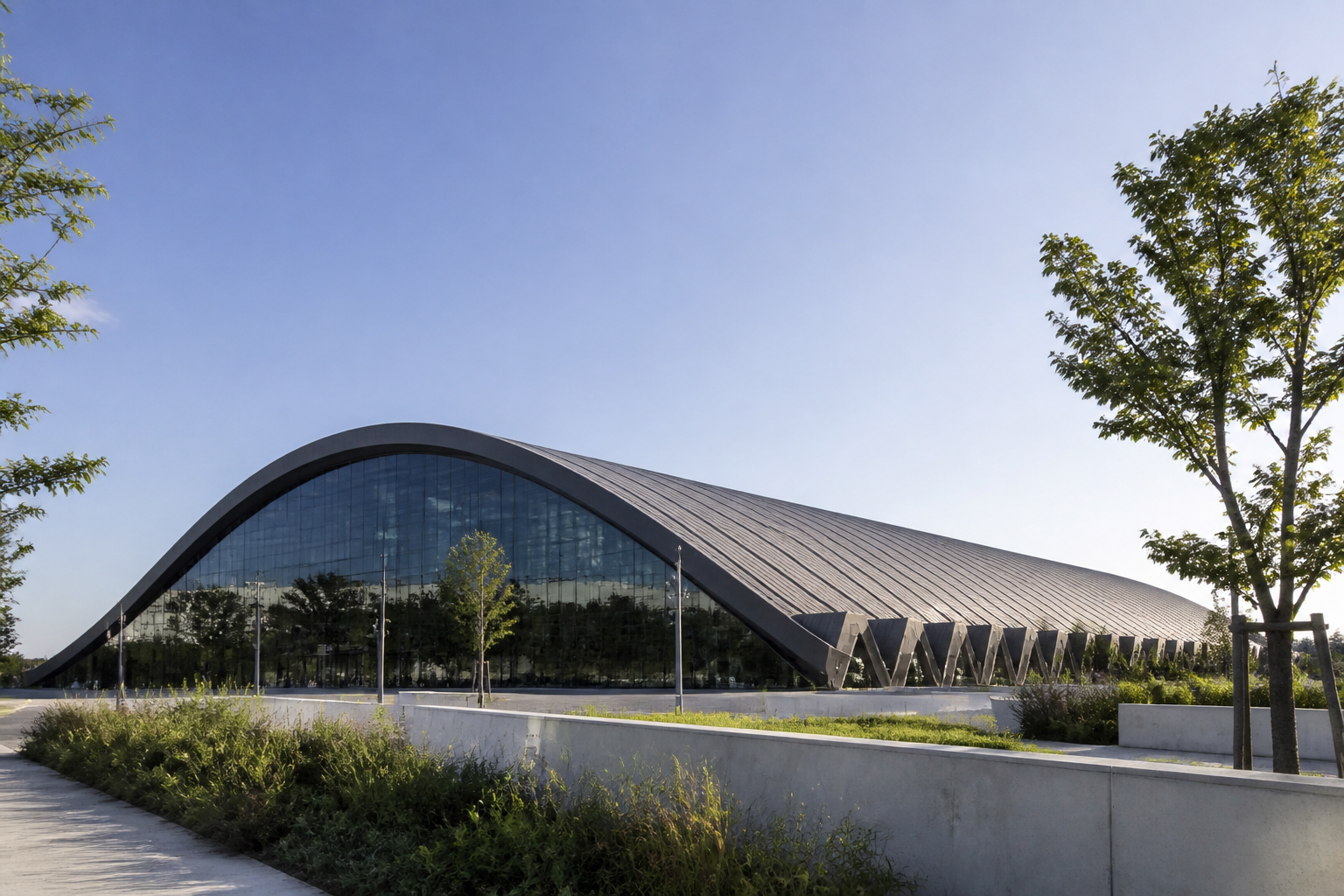 La Grande Halle de L'Union, lieu emblématique de la vie culturelle et économique locale.